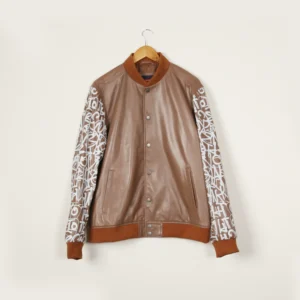 Moderno Pelle Bomber Urbano