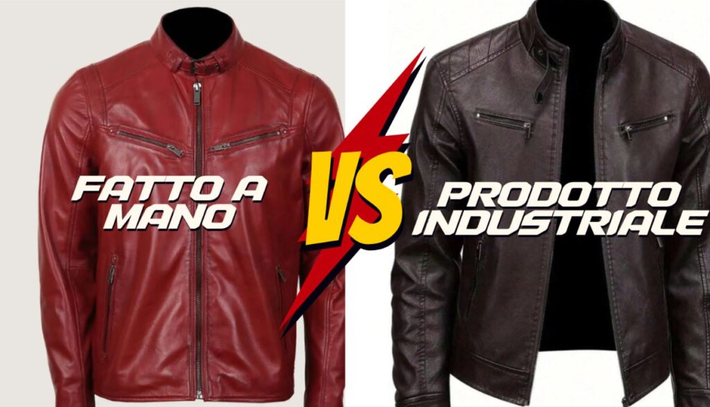 giacca fatto a mano vs industriale