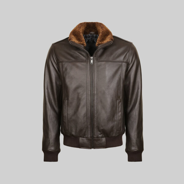 Bomber con Colletto in Pelliccia