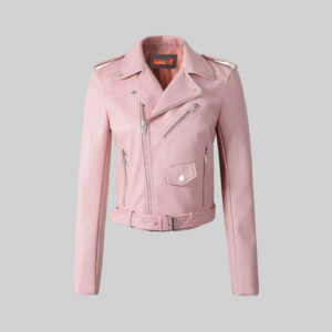 Elegante Biker Verde Chiaro