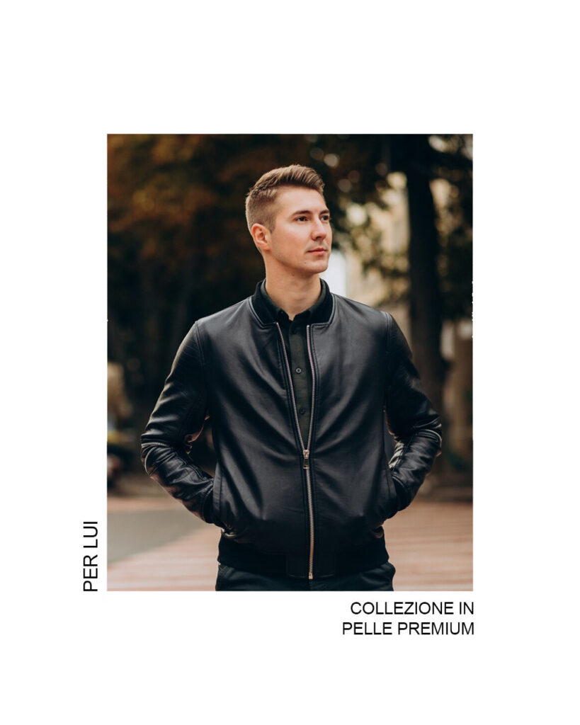 Collezione Giacca Pelle Uomo