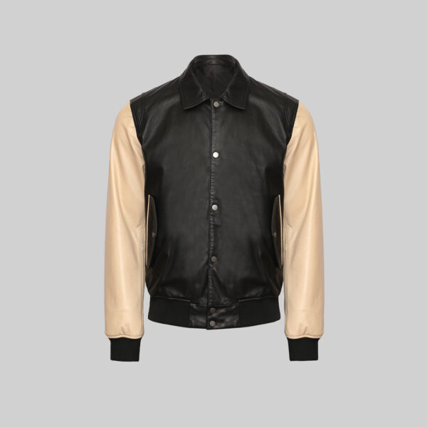 Giacca Varsity in Pelle