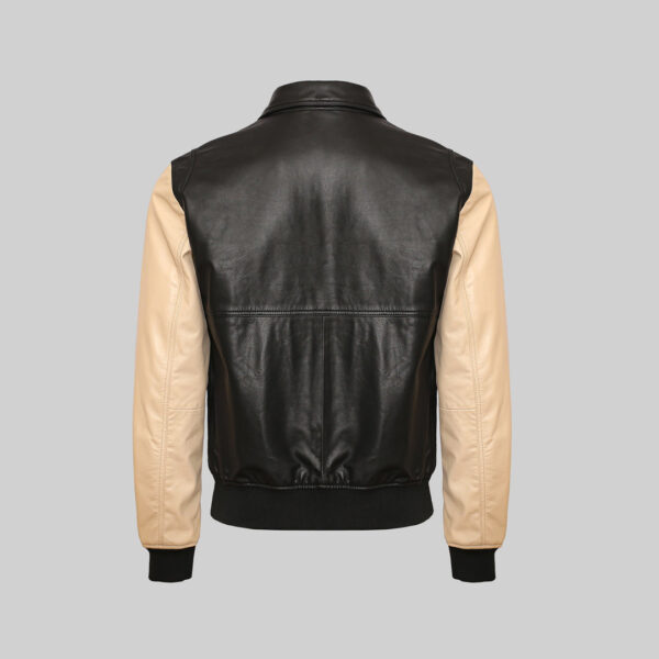 Giacca Varsity in Pelle - immagine 2