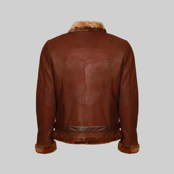 Giubbotto Blouson in Nabuk con Interno in Pelliccia - immagine 2